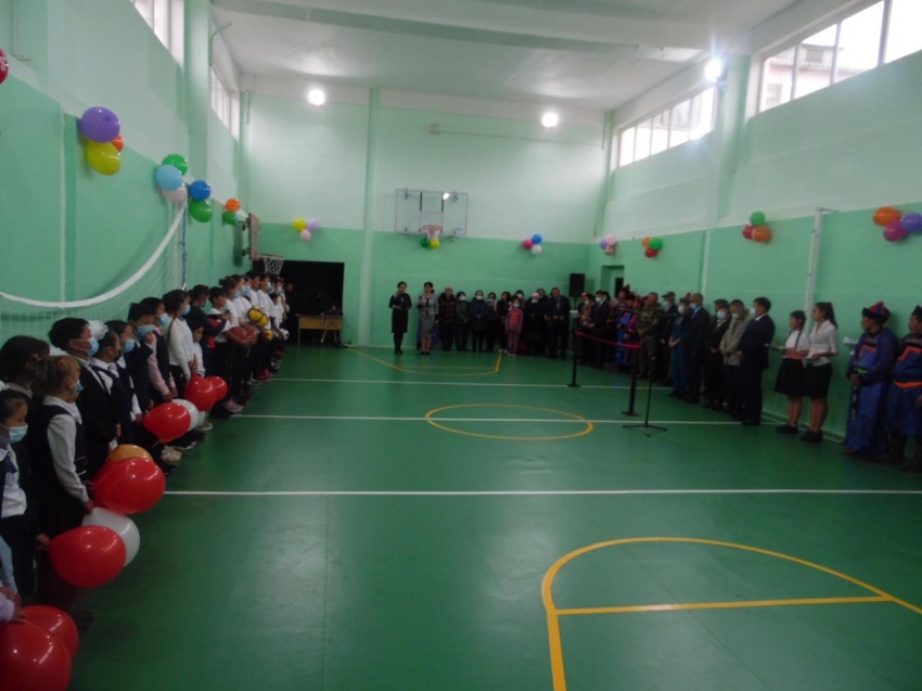 Обновленный спортивный зал открылся в селе Догой Забайкалья